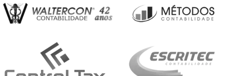 Logotipos de empresas clientes do Econsulte